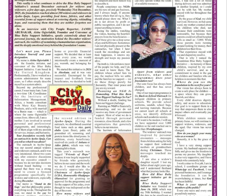 BBSI Founder featured in City People Magazine